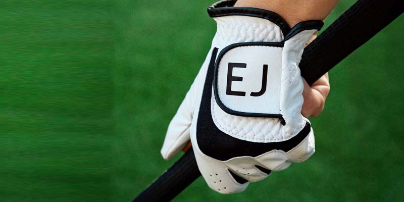 Golf glove with your name